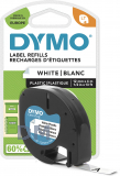 Картридж к этикет-принтеру DYMO S0721660 (12 мм х4 м цвет ленты белый шрифт черный)